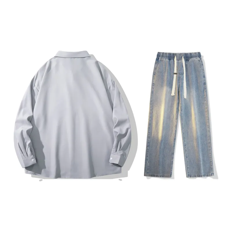 Airwalk Shirt Matching Sets Unisex-29