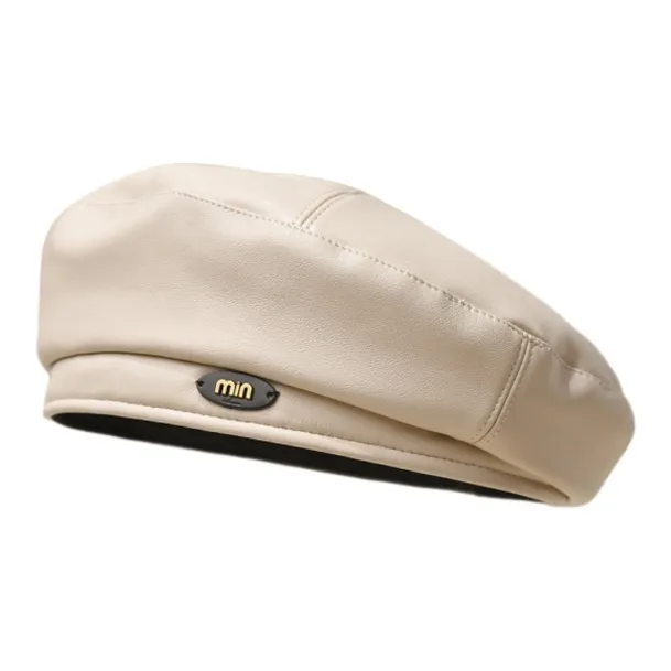 FREE RABBITⅡ Leather Berets Unisex-1