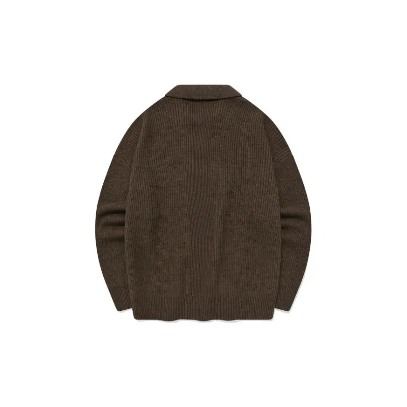 COVERNAT Sweaters Unisex Brown-1