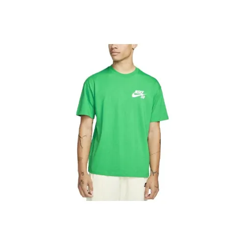 Nike T-Shirts Men Neon Green