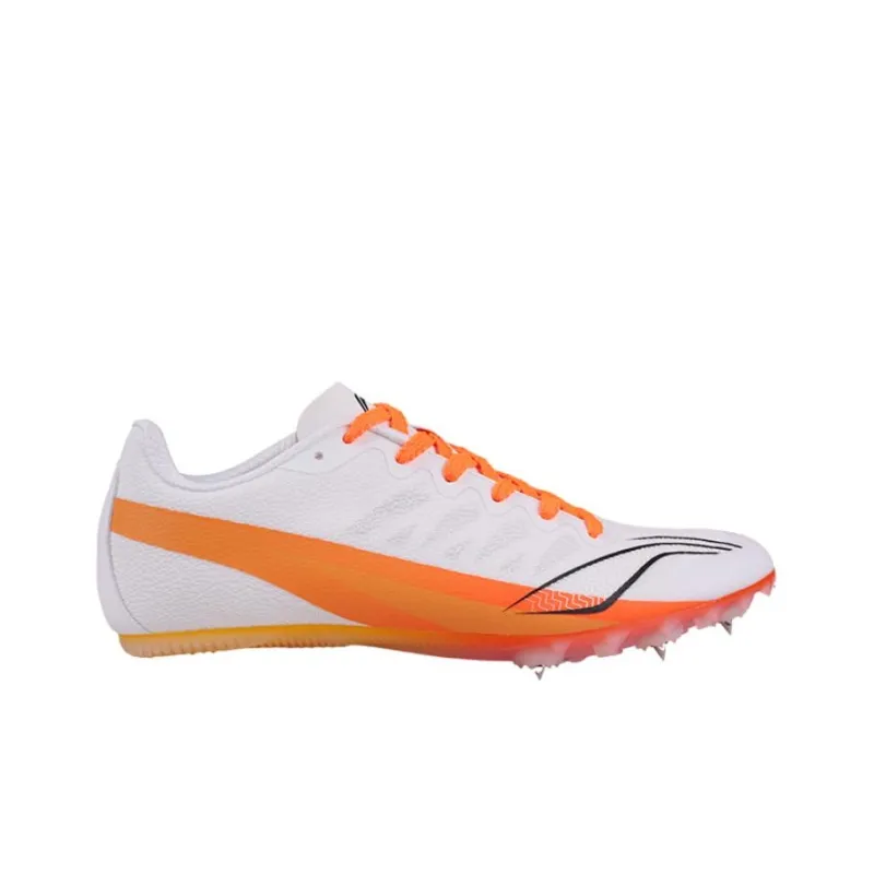 LiNing Cushioning Wear Resistant Low Top Running Shoes Unisex Blaze Orange-1