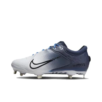 Nike Hyperdiamond 4 Durable Breathable Low Top Training Shoes GS Blue White