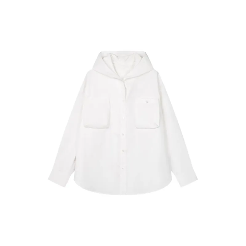 UOOYAA Jackets Women's White-1