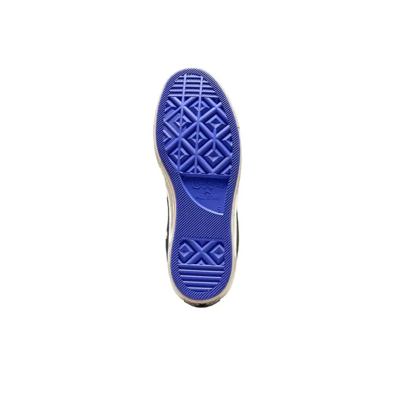Chuck 70 Converse High 'Ribbon Laces Black Blue Flame'-6