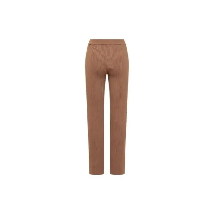 Moncler Logo Patch Ribbed Pants-1