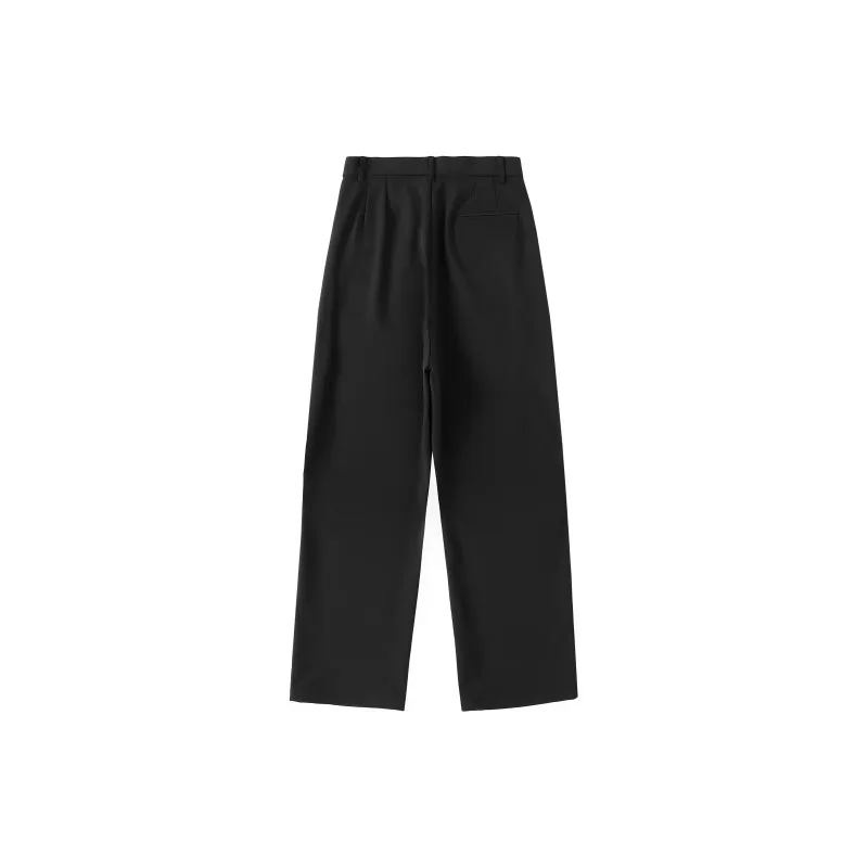 Crying Center Casual Pants Unisex Black-1