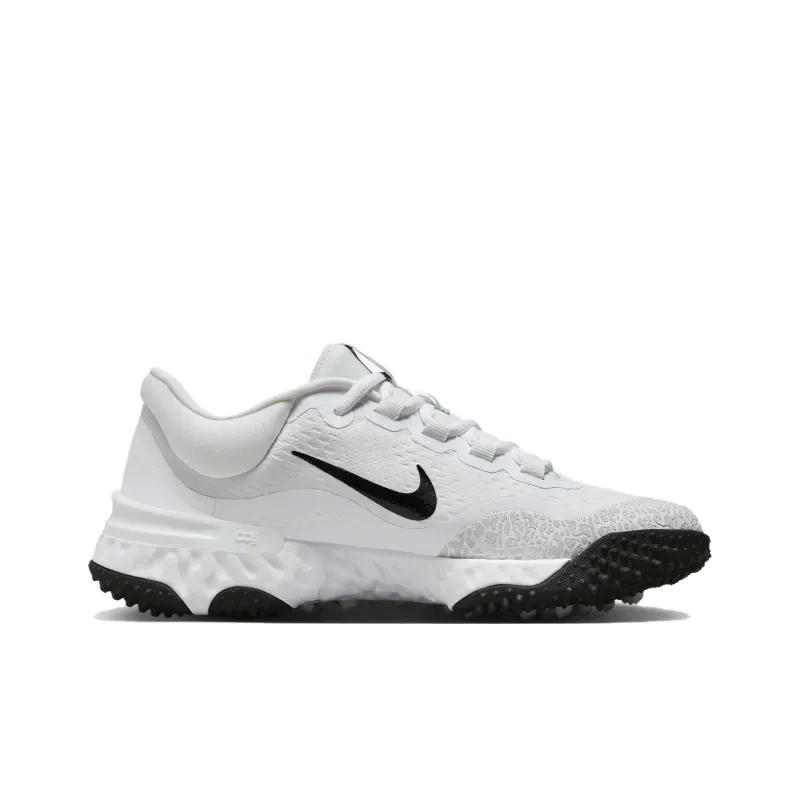 Nike Alpha Huarache Elite 4 Turf 'White Black' Women's-1