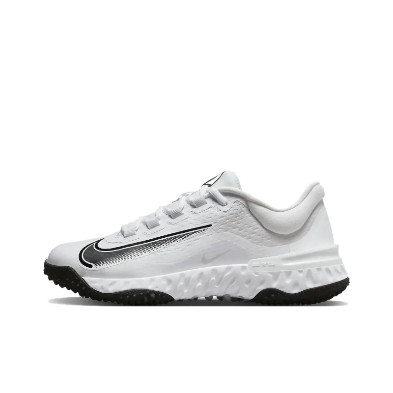 Nike Alpha Huarache Elite 4 Turf 'White Black' Women's-0
