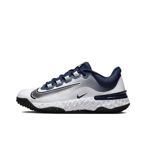 Nike Women's Alpha Huarache Elite 4 TF 'Midnight Navy White'