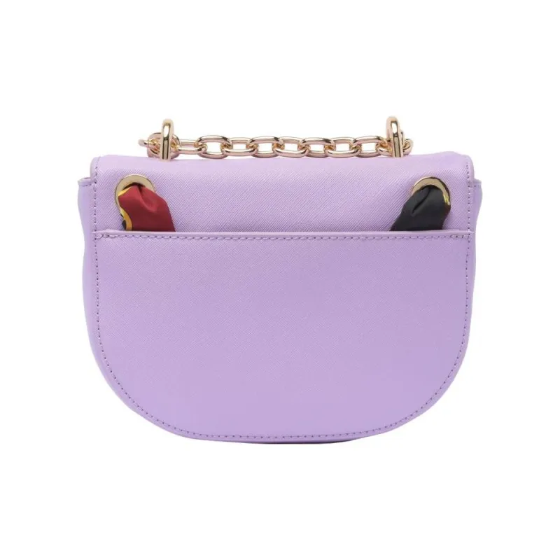 VERSACE JEANS COUTURE Artificial Leather Crossbody Bag, Shoulder Bag Women's Light Purple-2