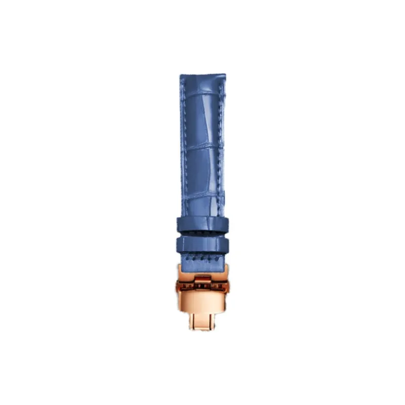 SHIRUI Accessories Watch Bands 125 Unisex Blue Cow Leather 159-15