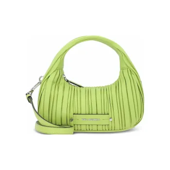 KARL LAGERFELD K/Kushion Series Polyurethane Shoulder Bag, Crossbody Bag, Handbag Women's Green