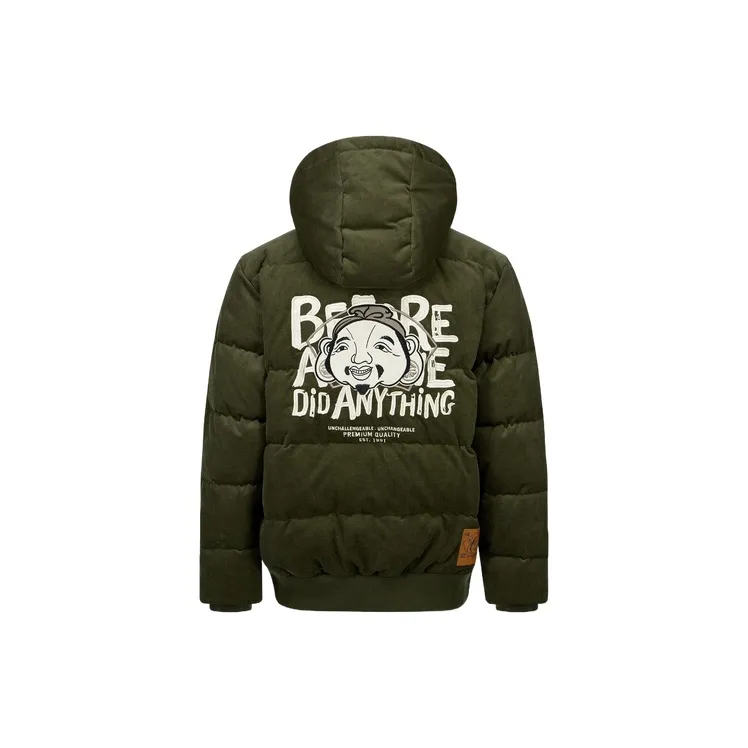 EVISU Down Jackets Men Army Green-1