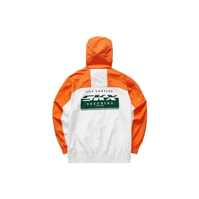 Skechers Jackets Men Orange/0019-1