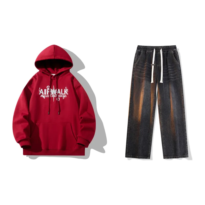 Airwalk Sweatshirt Sets Unisex-31