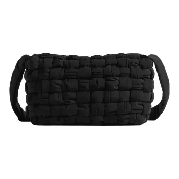 Bottega Veneta Check Patterned Crossbody Bag