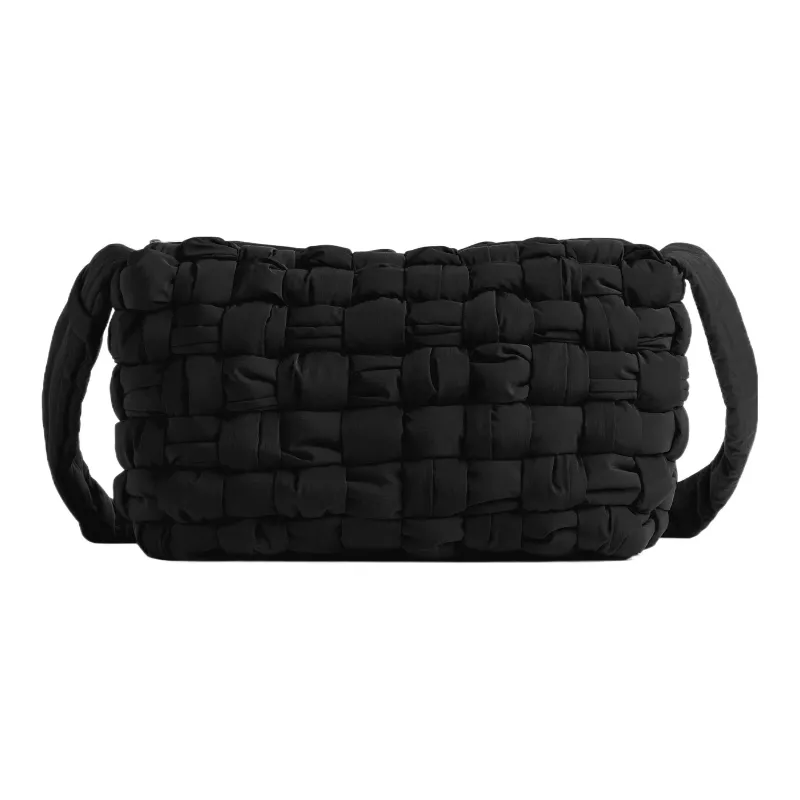 Bottega Veneta Check Patterned Crossbody Bag-0