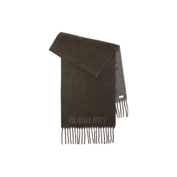 Burberry Equestrian Knight print Felted Scarf