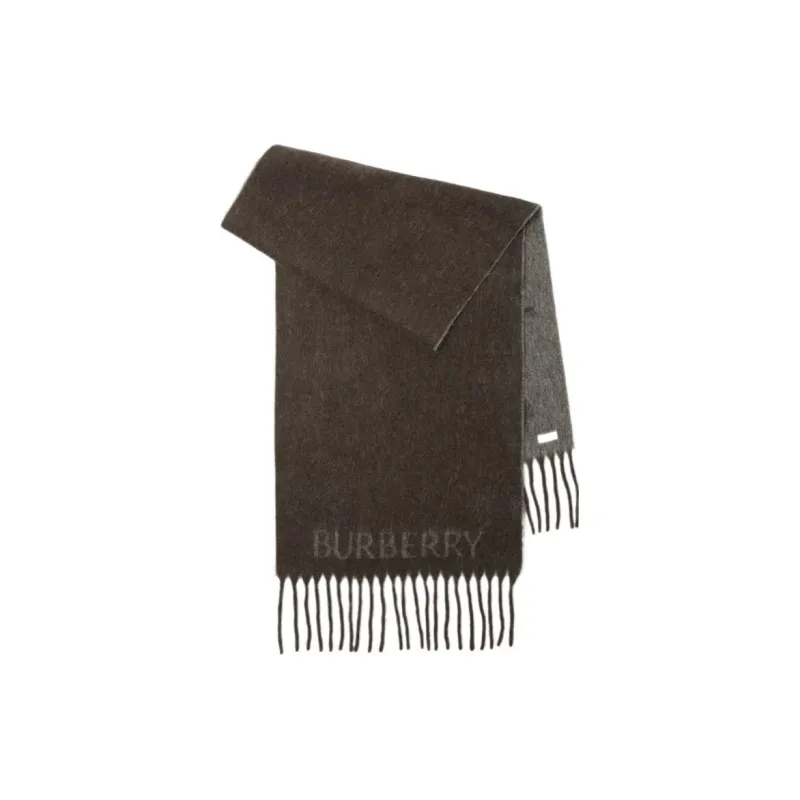 Burberry Equestrian Knight print Felted Scarf-0