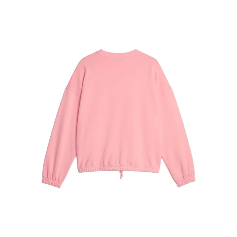 PUMA Downtown Sweatshirts Women's Peach Milkshake-1