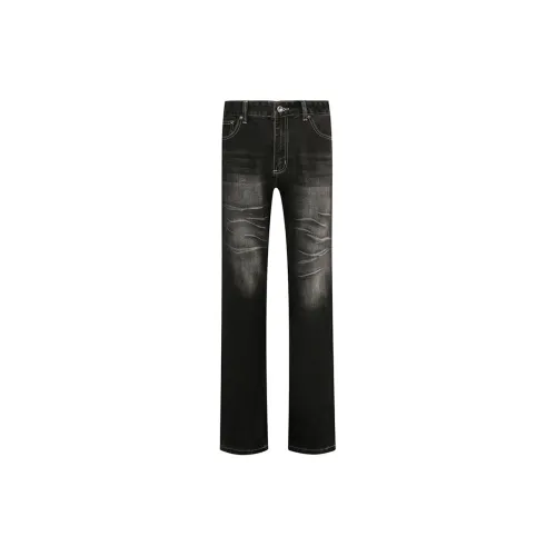 COOLALPACA Jeans Unisex Black Gray