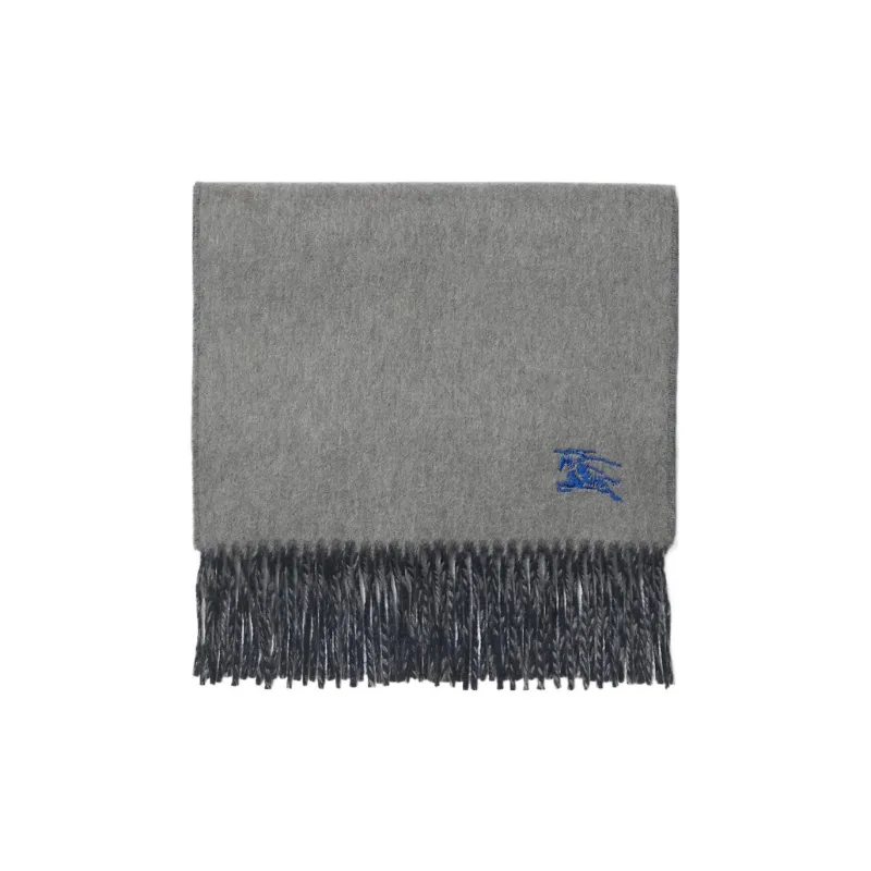 Burberry Ekd Embroidered Cashmere Scarf-3
