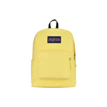 JanSport 4QUE Series Fabric Laptop Backpack Medium Size Unisex Custard