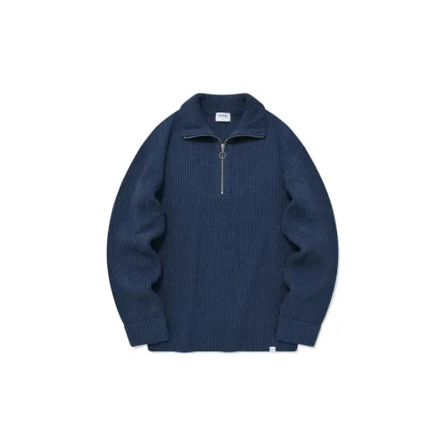 COVERNAT Sweaters Unisex Marine Blue