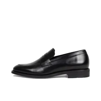 PS Paul Smith Almond-toe Leather Penny Loafers