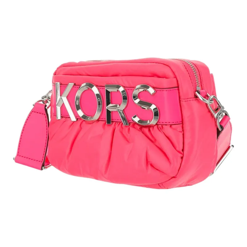 MICHAEL KORS Recycled Polyester Shoulder Bag Crossbody Bag Women's Fuchsia-1