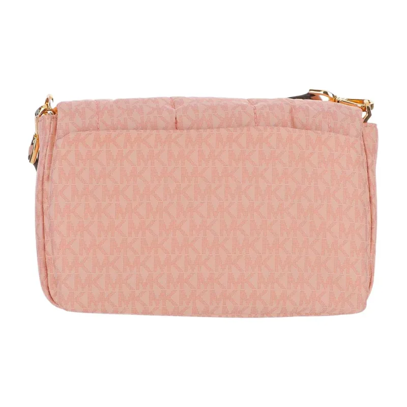 MICHAEL KORS Recycled Polyester Shoulder Bag Crossbody Bag Medium Size Women's Orange Pink-2