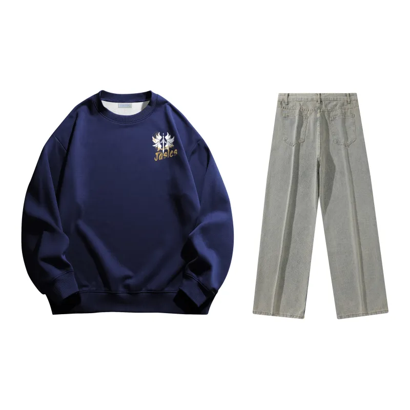 Jaslcs Sweatshirt Sets Unisex-11