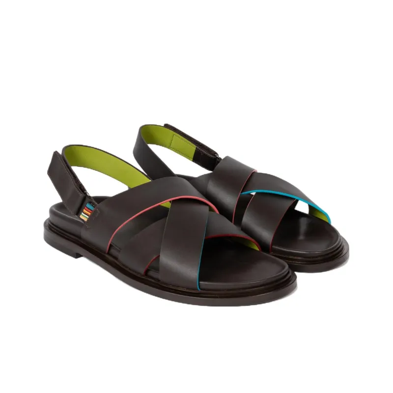 Paul Smith Beach Sandals Men's Brown-1