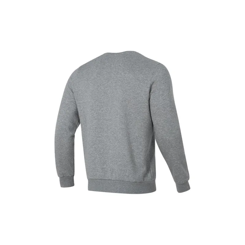 PUMA Crew TR Big Logo Sweatshirts Unisex Light Gray-1