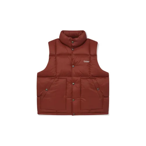 COVERNAT Vests Men Red