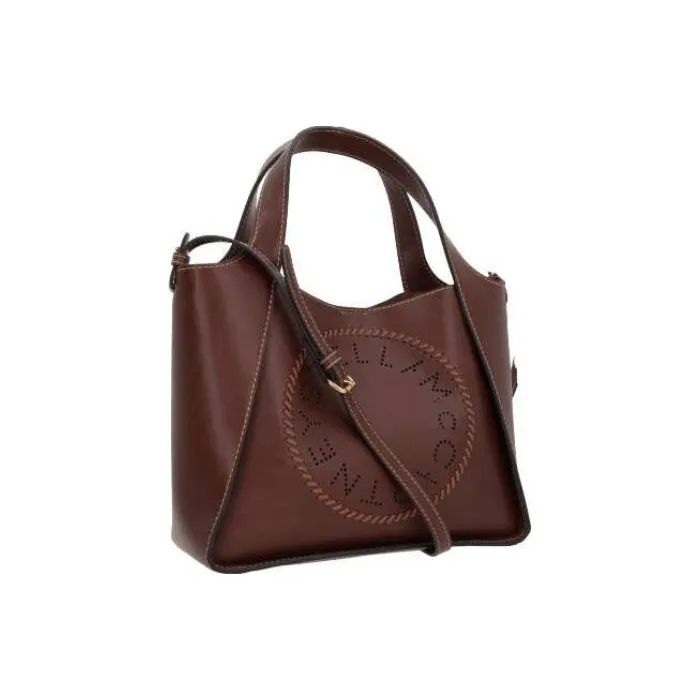 Stella McCartney Logo Perforated Top Handle Bag-1