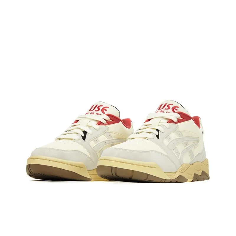 Asics Gel Fuse Kigo Basketball Shoes 'White Beige Red'-3