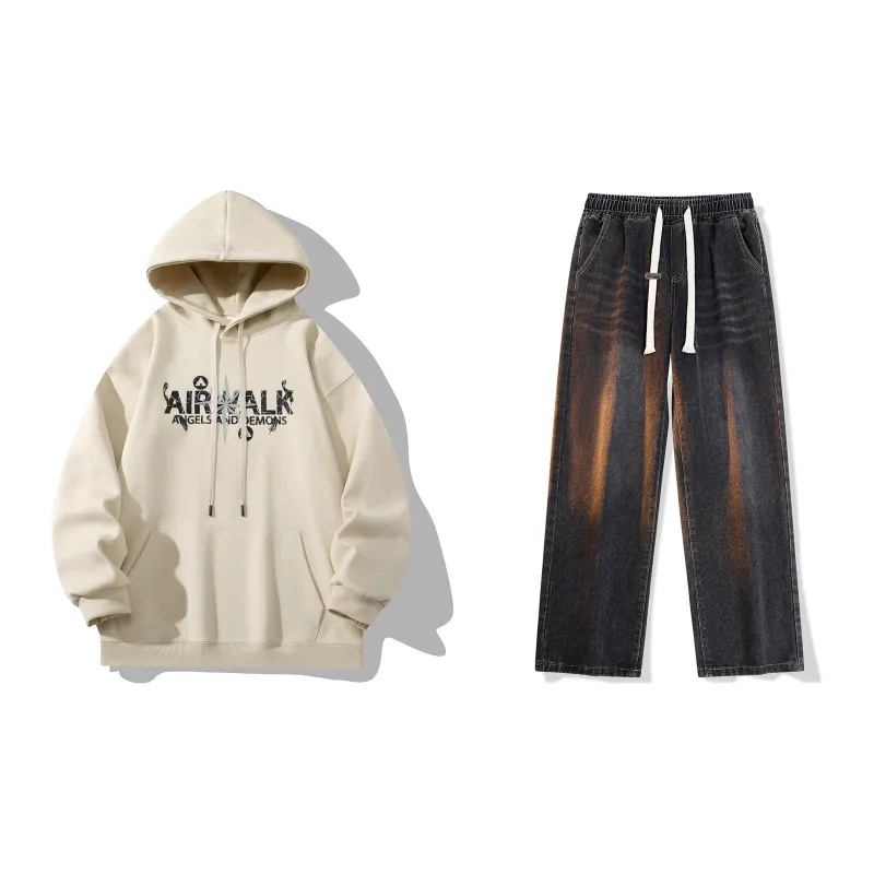 Airwalk Sweatshirt Sets Unisex-25