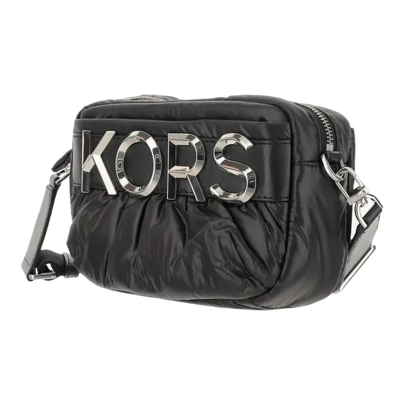 MICHAEL KORS Recycled Polyester Shoulder Bag Crossbody Bag Women's Black-1