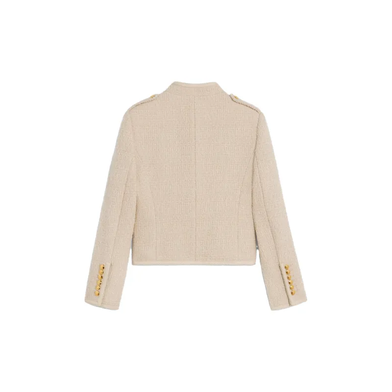 CELINE FW23 Jackets Coats Women's Beige-1