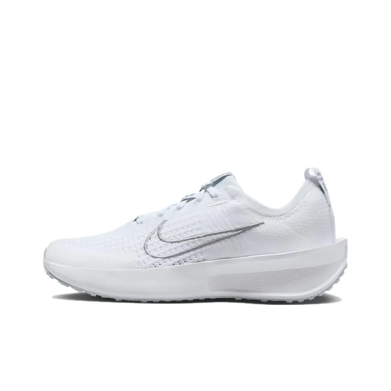 Nike Interact Run White Pure Platinum Metallic Silver Women's-0