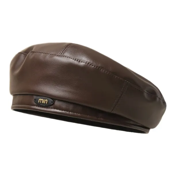FREE RABBITⅡ Leather Berets Unisex-2