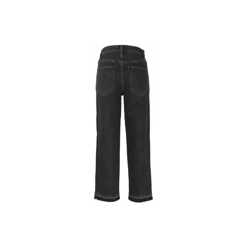 THEORY High-rise Cotton Straight-leg Jeans-1