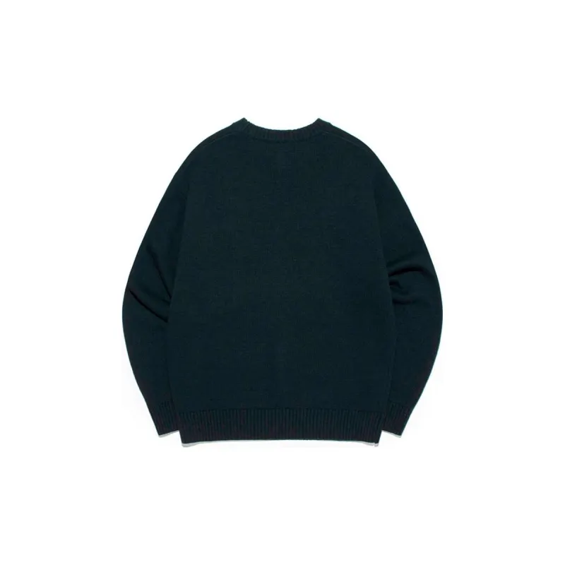 Lee FW23 Sweatshirt Unisex Dark Green-1