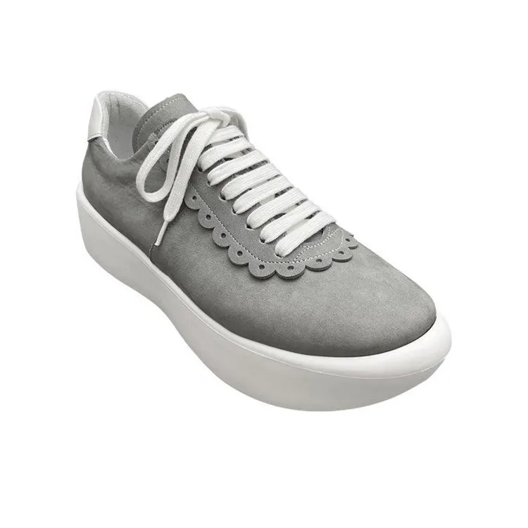 Tokyo Bopper Low-Top Skateboard Shoes Women's Gray-1