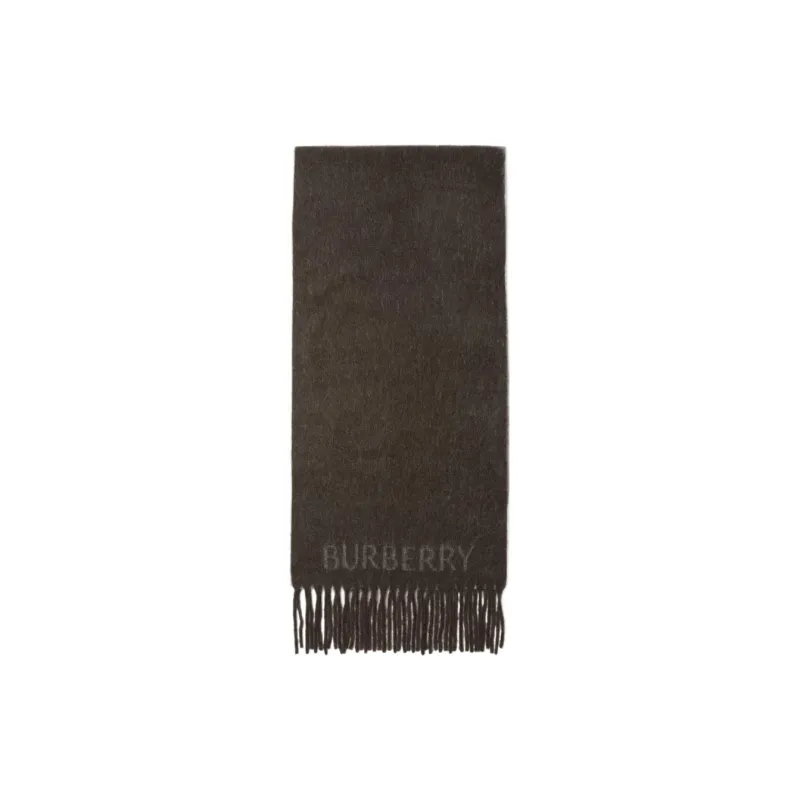 Burberry Equestrian Knight print Felted Scarf-1