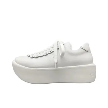 Tokyo Bopper Low-Top Skateboard Shoes 5cm Women's White