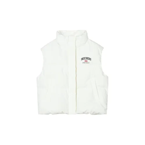 Skechers Colorful Vests Women's Marshmallow White