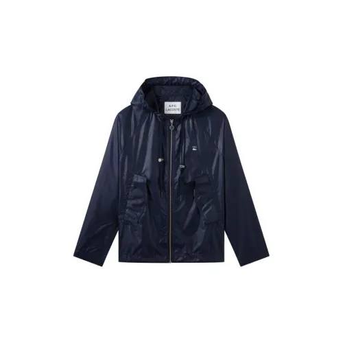 A BATHING APE Jackets Unisex Marine Blue