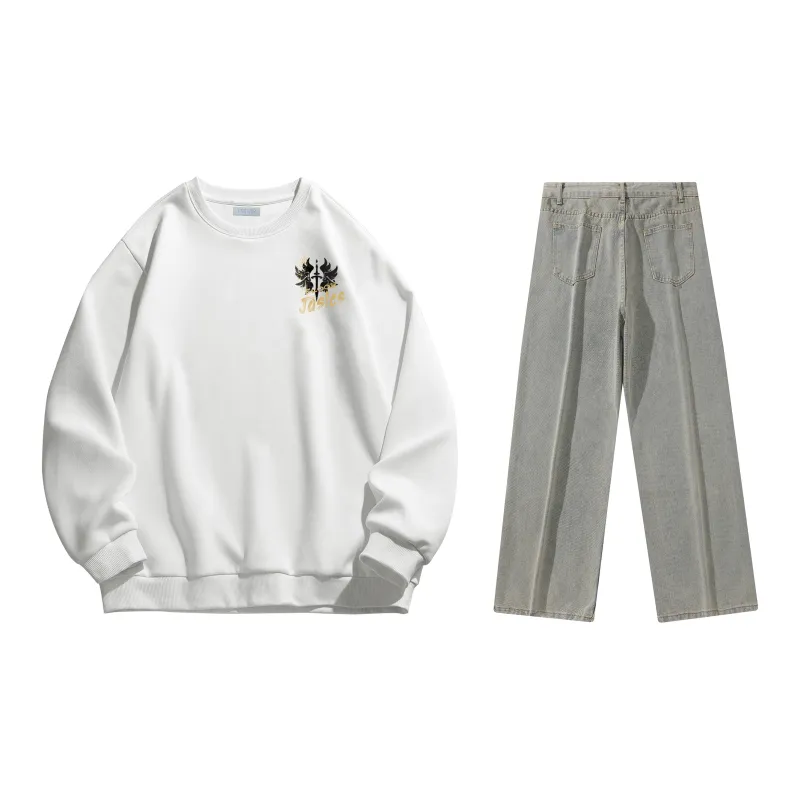 Jaslcs Sweatshirt Sets Unisex-3